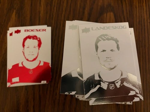 026-27 UPPER DECK SERIES 1  - STENCILS  BASE & RED -  YOU PICK