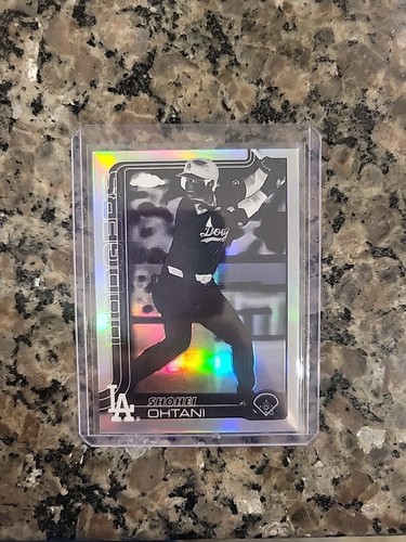 2025 Topps Chrome - Shohei Ohtani #1 Negative Refractor Rare 🔥🔥🔥