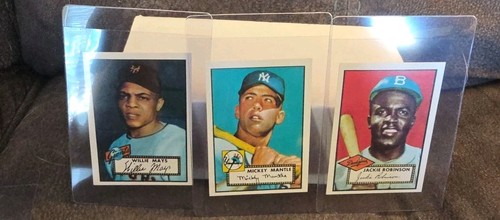 Topps Reprint Sets 1952 Topps Reprint Set 1983 - 1-407 Mantle/Mays/Robinson | eBay.de