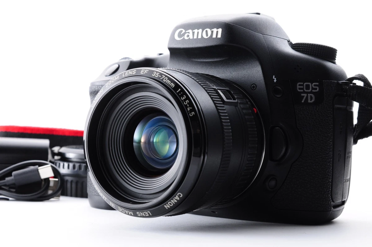 キャノン Canon EOS7D EW 78D 美品 Amazon.com : Canon EOS-7D Digital SLR Camera/Lens Kit, with EF-S