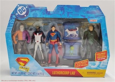 DC Comics Superman TRGX Action Figure Set 6'' - 4pk SEE DETAILS