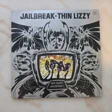 THIN LIZZY - JAILBREAK 1976 US PRESS VINYL RECORD LP Vg+/Vg+