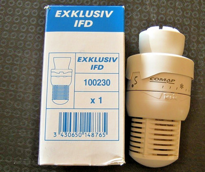 Comap  Thermostatkopf Exclusiv IFD Weiß Heizungsregler Regler 100230