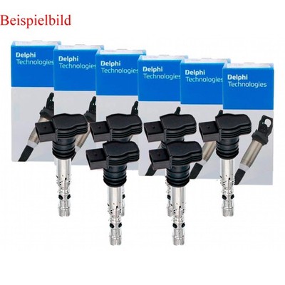 6x DELPHI Zündspulen passend für Lexus IS I JCE1_ GXE1_ 200 _F3_ 430 JZS160_