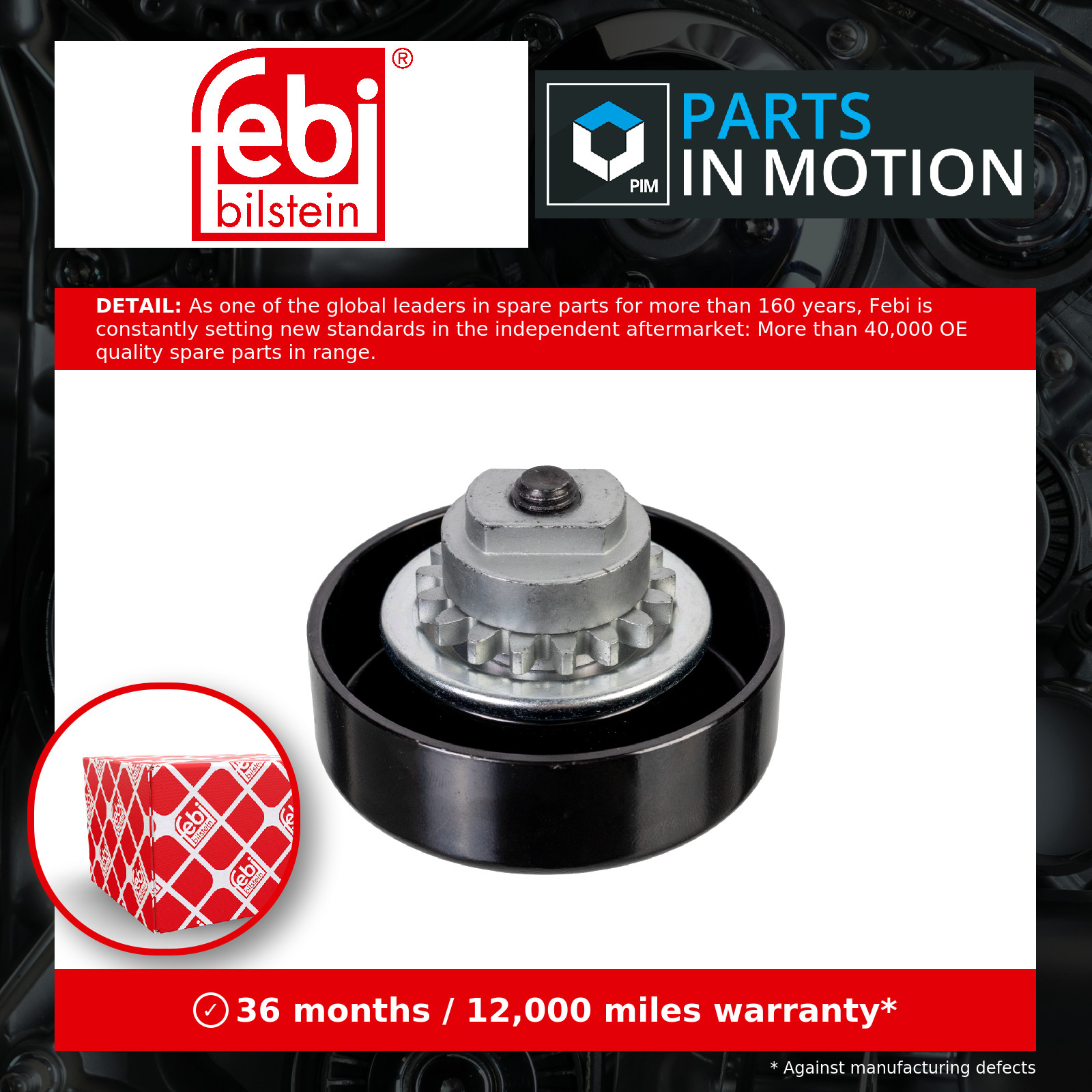 Febi Tensioner Pulley - 172248 - Image 5
