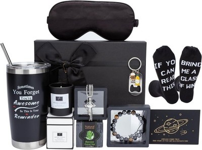 Birthday Gifts for Men Premium Gifts Baskets for Him Gifts Basket Ideas Set Than