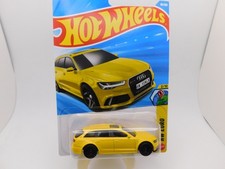 Hot Wheels Audi 2017 RS 6 Avant Yellow Euro Mainline 1:64