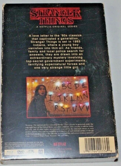 BRAND NEW STRANGER THINGS SEASON 1 COLLECTOR'S EDITION BLU-RAY DVD DISC BOX SET - Image 2 of 4