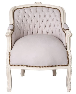Armchair Baroque Armrest Chair Baroque Chair Kaminsessel Armchair Antique Chair - Image 1 of 4