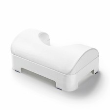 Toilet Footstool Adjustable 5-7 Inch Height Waterproof PU Leather Cover