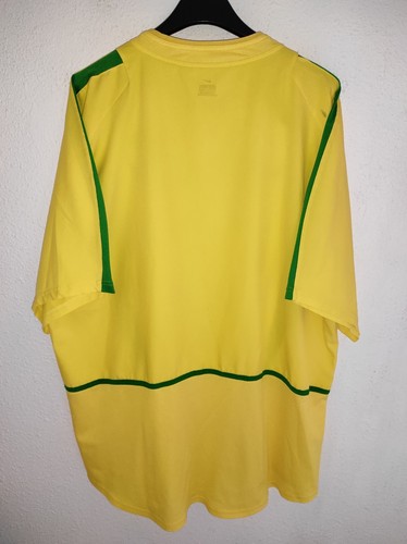 BRAZIL 2002 WC camiseta shirt trikot maillot maglia XXL - Picture 6 of 6