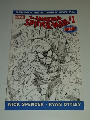 SPIDER-MAN AMAZING BEHIND THE SCENES #1 NM+ 9.6 OR BETTER MARVEL SEPTEMBER 2018