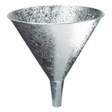 Lubrimatic 75-017 Funnel, 4 Qt., Steel, Silver