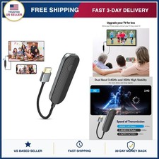 Wireless HDMI Adapter for iPhone iPad AirPlay Screen Mirroring Dongle 1080P