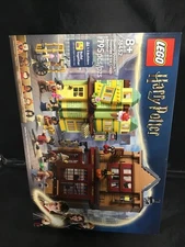 Genuine LEGO HARRY POTTER Quality Quidditch Supplies & Ice Cream Parlour (76452)