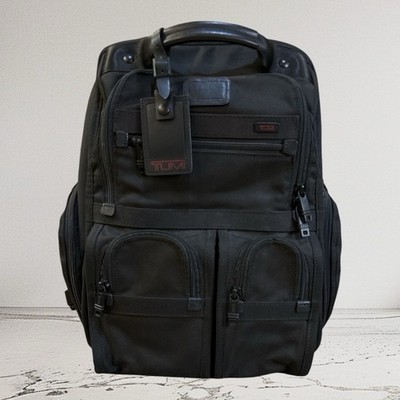 TUMI Alpha Brief Backpack 15 Inch Computer Unisex Black 26173DH