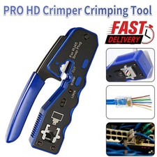 Rj45 Pass Through Crimping Tool For Network Cat6 Cat5-all In One Rj45 Crimper Rj45 Pass Through Crimping Tool For Network Cat6 Cat5-all In One Rj45 Crimper