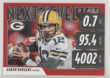 2020 Score Next Level Stats Red Aaron Rodgers #NLS-AR 11gl