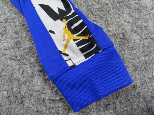 Nike Air Jordan Track Suit Boys 6 Medium (5-6 Years) Blue Jacket Sweatpants Kids - Picture 15 of 19