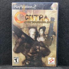 Contra Shattered Soldier (Playstation 2, 2002) Game/Case/Manual/Complete