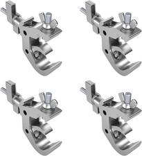 Heavy Duty Truss Clamp, 330 lb Aluminum Alloy DJ Light Clamps, Fits 1.5-2.0 I...