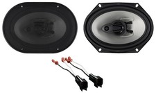 Rockville 6x8" Rear Speaker Replacement Kit For 1999-04 Ford F-250/350/450/550