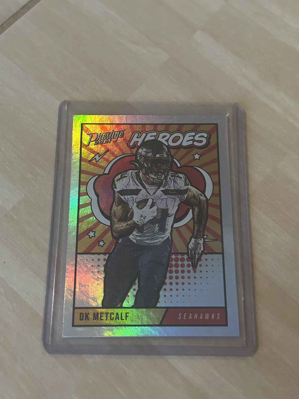 2021 Panini Prestige - Heroes DK Metcalf #HE-12