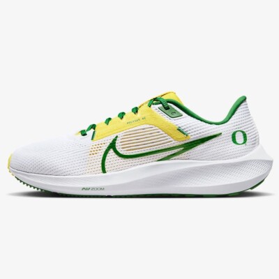 Nike Air Pegasus 40 Oregon Ducks Green White Yellow DZ5979-100 Men's Size 11.5