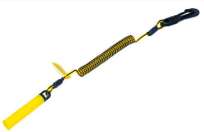   PYTHON SAFETY #1500032  QS-PCOIL QUICK SPIN PEN LANYARD Tether, Each