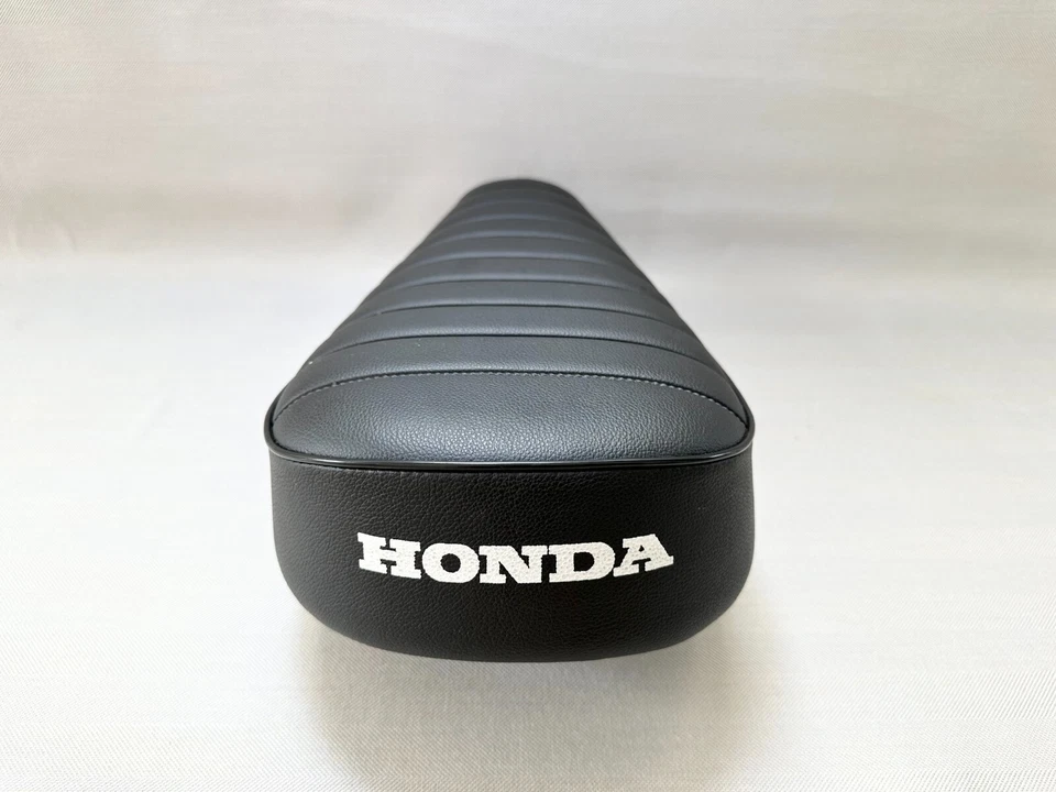 Honda XL70 XL 70 1974-1976 asiento completo reproducción negro alta calidad.74-76 Foto 4 de 4