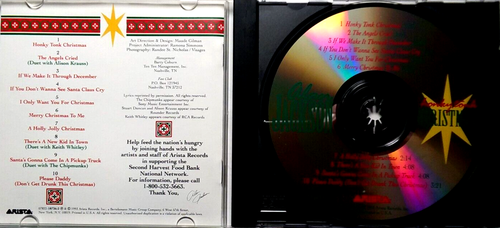 ALAN JACKSON- Honky Tonk Christmas- 1993 Arista CD - Picture 4 of 5