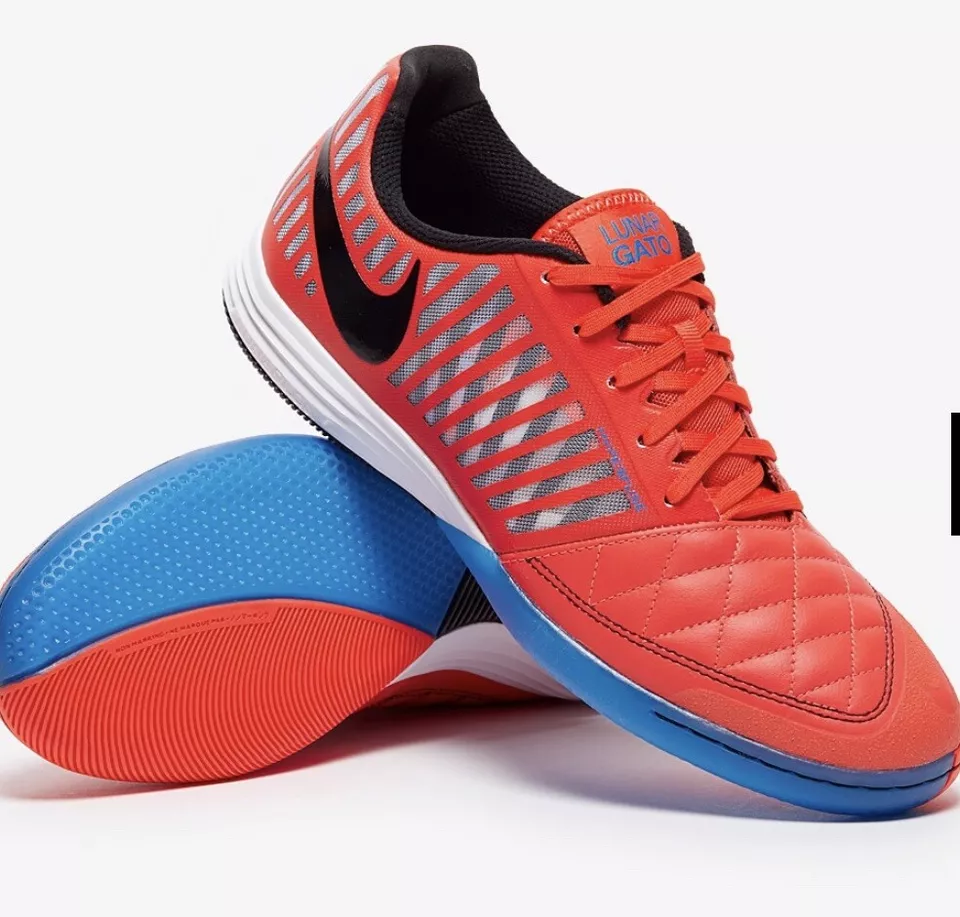 Acusador sílaba Asociación Nike Lunar Gato 580456 Football MLS Soccer Shoes Red Mens 11 Fast Ship NEW  | eBay