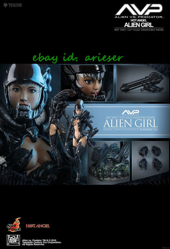 未開封　エイリアン・ガール 「AVP」 ホット・エンジェル 1/6 Hot Toys HAS002 Alien vs. Predator AVP Hot Angel Alien Girl
