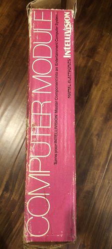 MATTEL INTELLIVISION ECS 1983 MÓDULO DE COMPUTADORA Y TECLADO ~ CAJA ABIERTA - Imagen 5 de 15