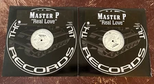 2x MASTER P - “REAL LOVE" - 2002 VINYL 12" PROMO UNIR 20740-1