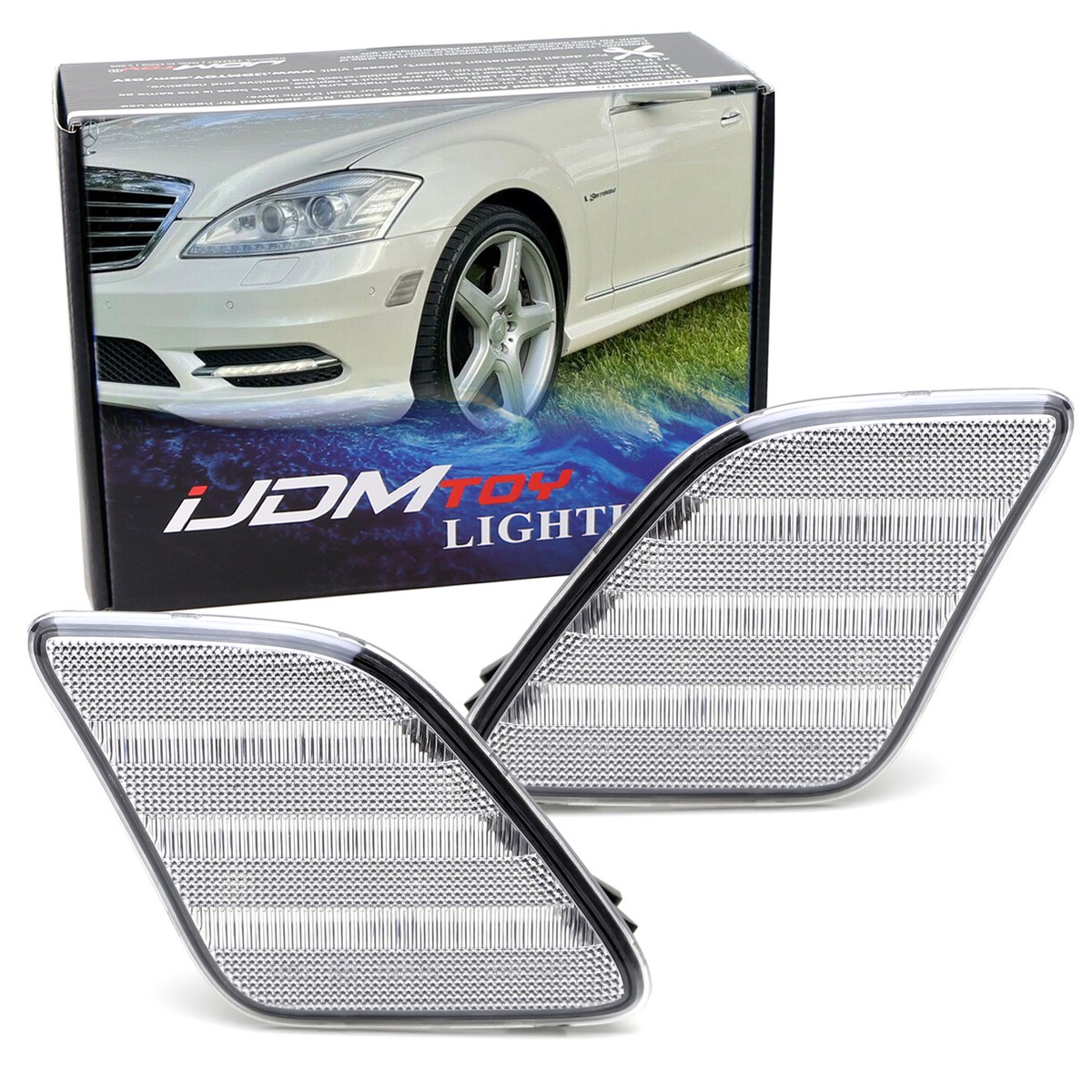 White LED Strip Side Marker Lights for 2010-13 Bahrain