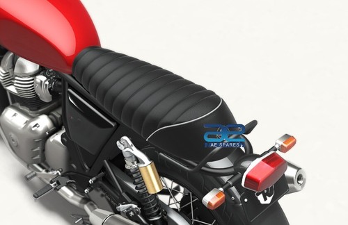 Compatible Avec Royal Enfield Interceptor 650CC Siège Touring Noir - Photo 4/9