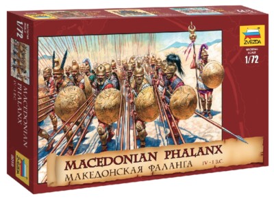 Macedonian Phalanx 1:72 Figuren Kunststoff Modellbausatz ZVEZDA