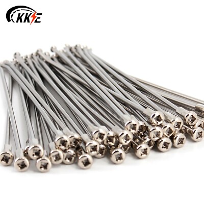 KKE 21'' Front Spoke Set Fit Kawasaki KX250F 2005-2022 KX450F 2007-2022 Stainless