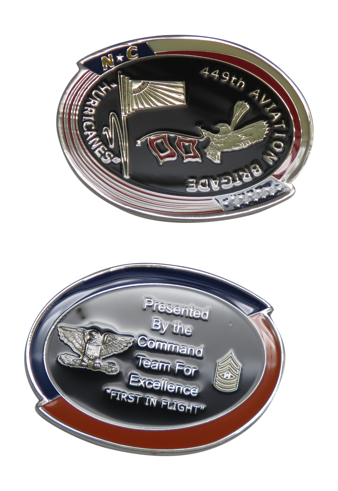 US Air Force 449th Aviation Brigade Challenge Coin