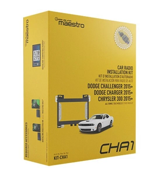 iDatalink Maestro KIT-CHA1 Radio Install Kit 2015+Charger, Challenger, Chrysler - Image 3 of 4