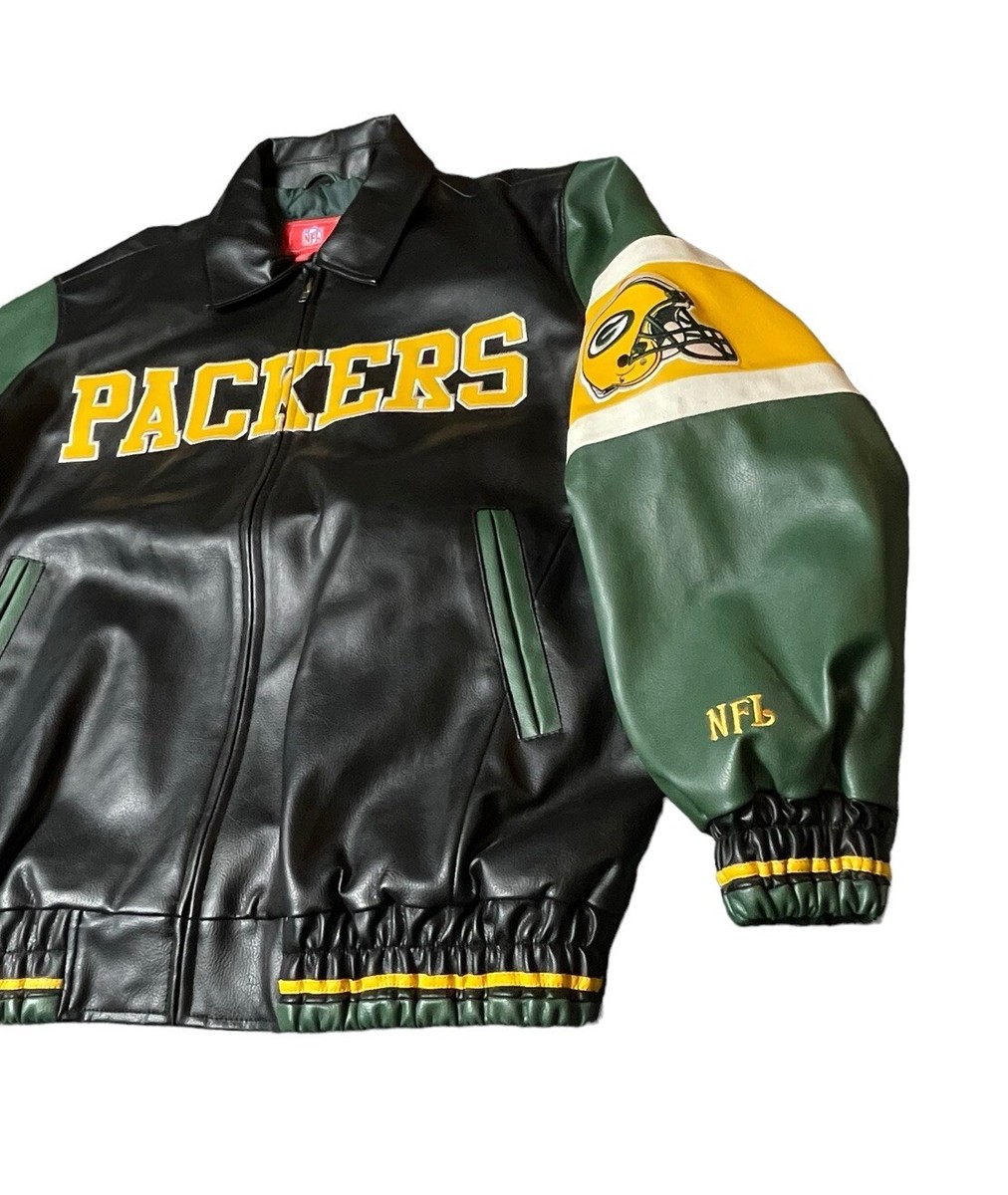 NFL PACKERS レザージャケット Green Bay Packers Leather