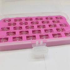 Clear Plastic Sewing Machine Bobbin 2518P for Singer Brother Janome 3 choices