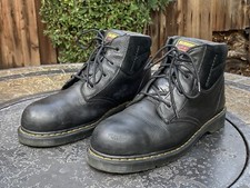 Dr Doc Martens Industrial Steel Toe Safety Boots Mens Size 13