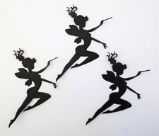 Fairy Magic Wand 3 Paper die cut Intricate Set of 3 Scrapbook Embellishment