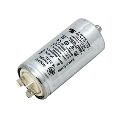 INICIADOR CONDENSADOR SECADOR DE TAMBOR GENUINO HOTPOINT CTD00G, CTD00P, CTD00T 8 uF