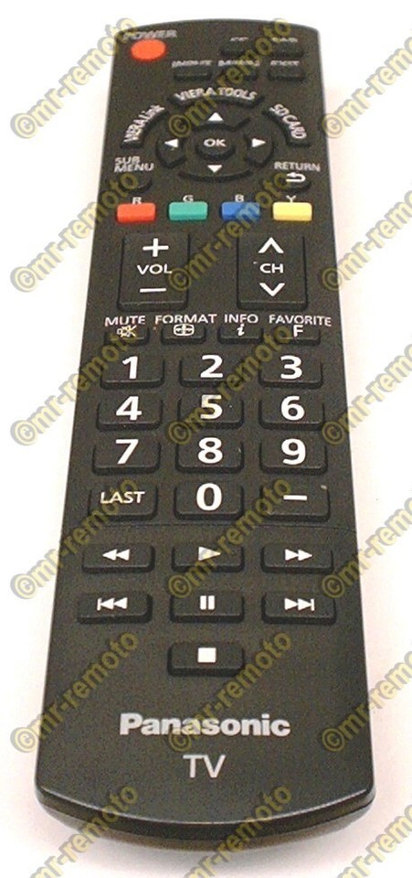 PANASONIC Remote Control TC-26LX14 TC-32LX14 TC-L32X1 TC-L32S1 TC-L26X1 ...