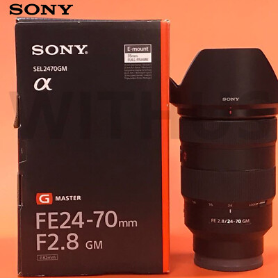 美品 SONY FE24-70mm F2.8 GM SEL2470GM 返品可！ Sony FE 24-70mm F2.8 GM SEL2470GM Water Dust Proof For E
