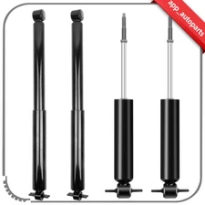 Front Rear Shocks Absorbers Kit Set of 4 for Chevrolet GMC Pickup C1500 RWD