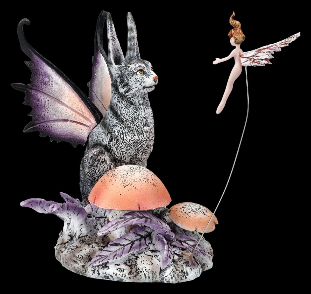 Elves Figurine - Curious Encounter By Amy Brown - Katen Fairies Fantasy Decor H